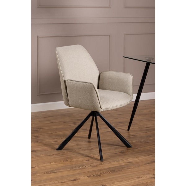 Krzesło Glenda beżowe Basel 24 - ACTONA